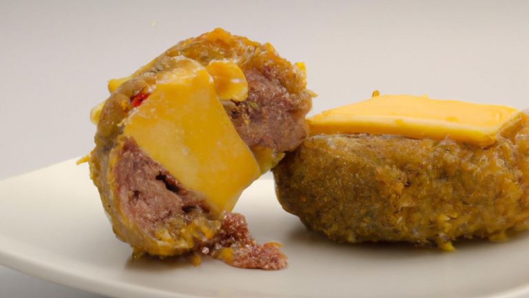 Receita de Queijo de soja recheado com presunto e queijo