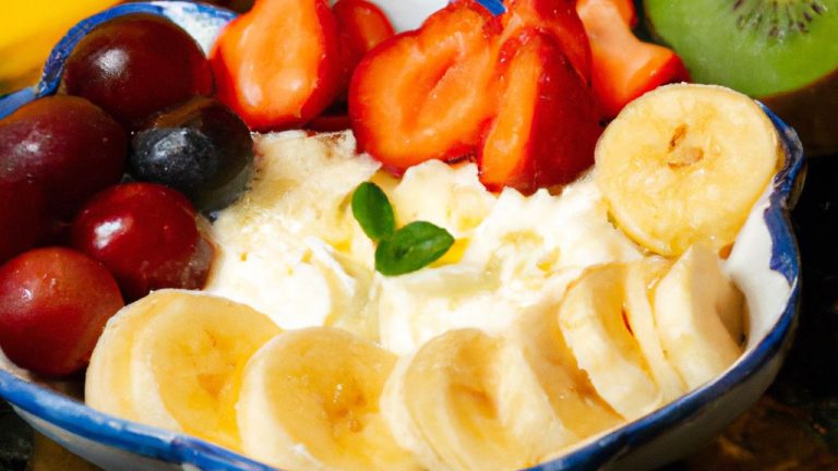 Receita de Queijo e Frutas – Período: 2 Dias
