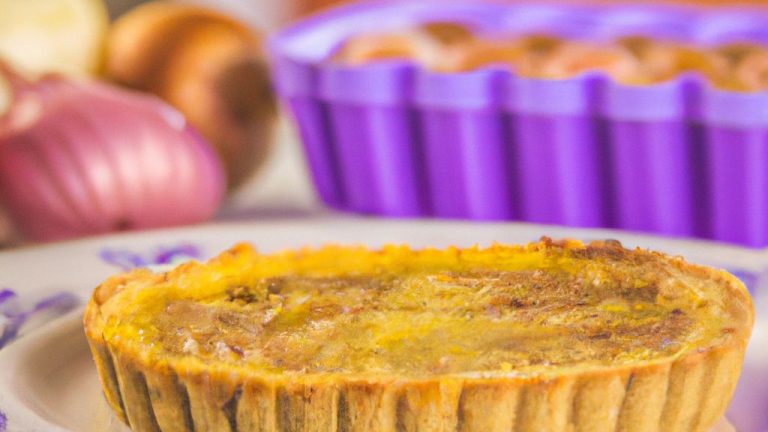 Receita de Quiche de Cebola