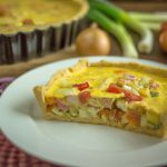 Quiche de Tofu com Legumes