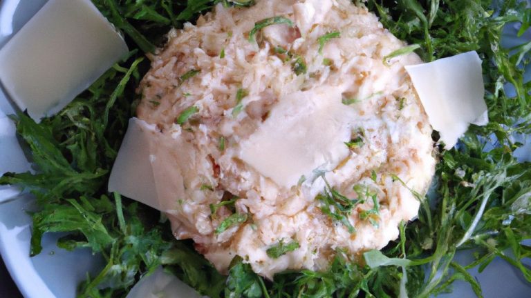 Receita de Risoto ao brie, parma e rúcula