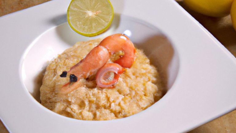 Receita de Risoto com camarão