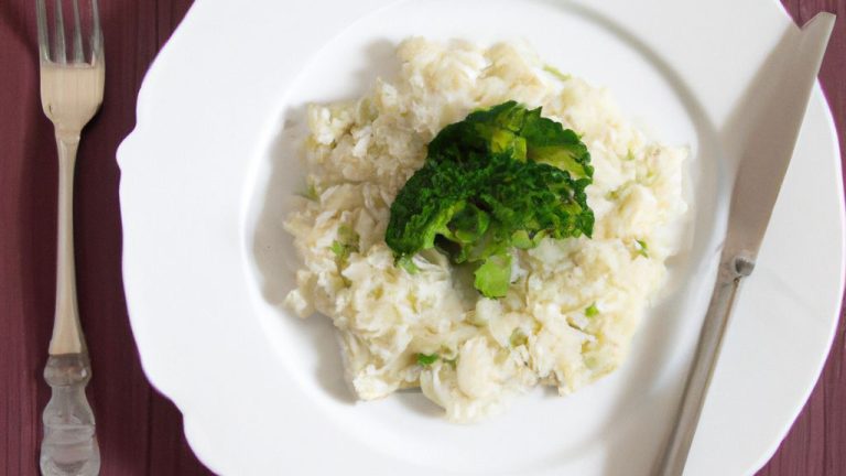 Receita de Risoto Cremoso com Brócolis