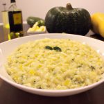 Risoto de Abobrinha com Queijo