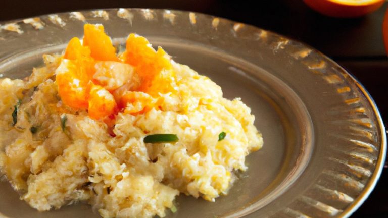 Receita de Risoto de Laranja