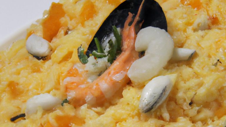 Receita de Risoto de Mariscos