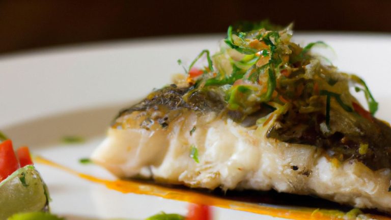 Receita de Robalo com molho de limão