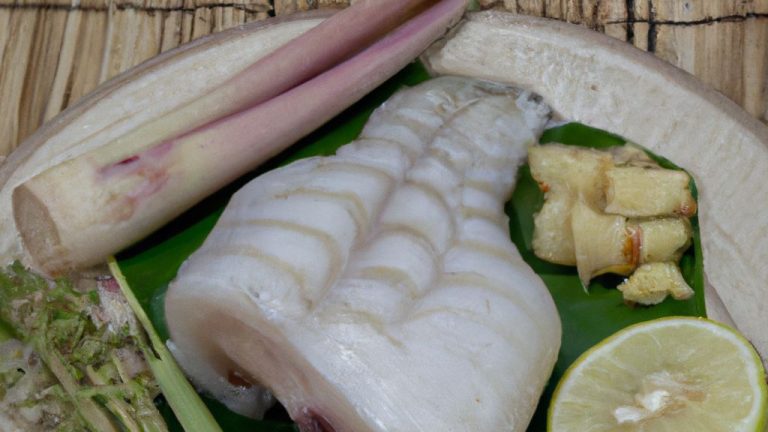 Receita de Robalo Thailandês (Snook Lemon Grass)