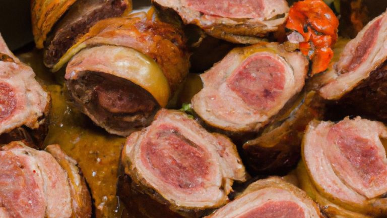 Receita de Rocambole de filé