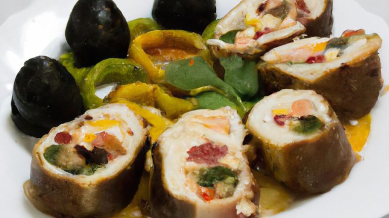Receita de Rocambole de Frango III