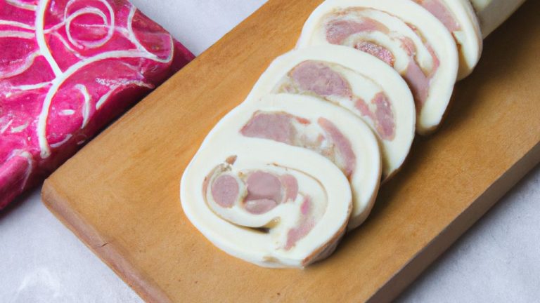 Receita de Rocambole de Iogurte e Palmito