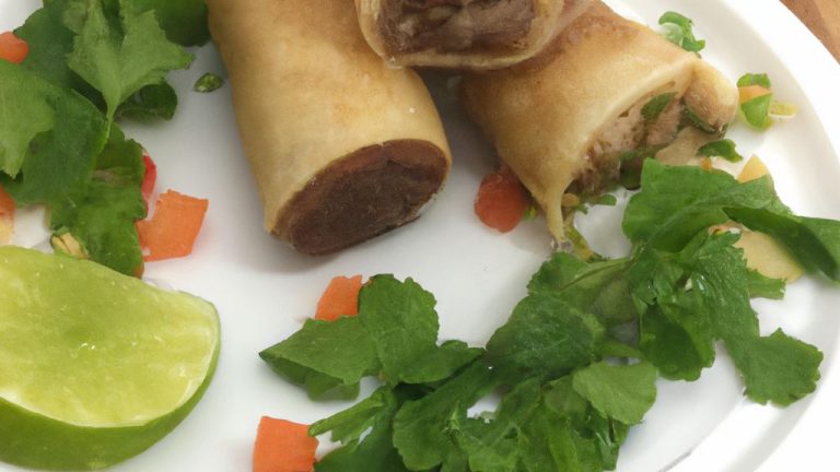 Receita de Rolês de Frango Jamaicano
