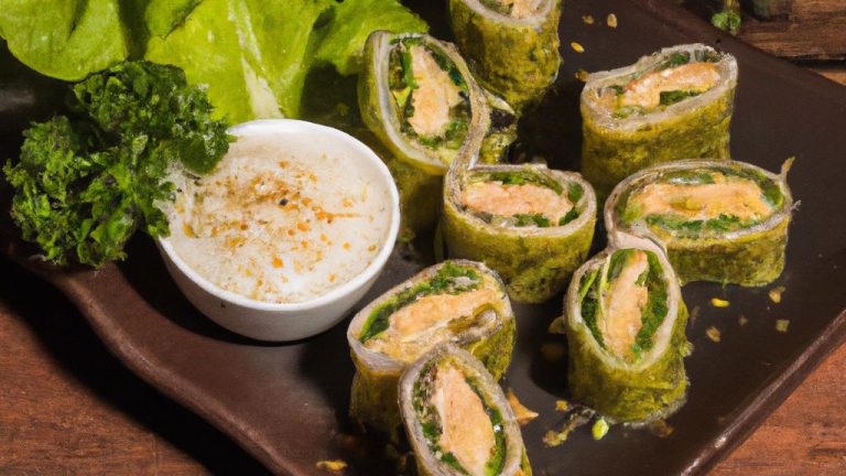 Receita de Rolinhos de Acelga