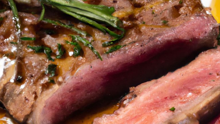 Receita de Rosbife com molho tártaro