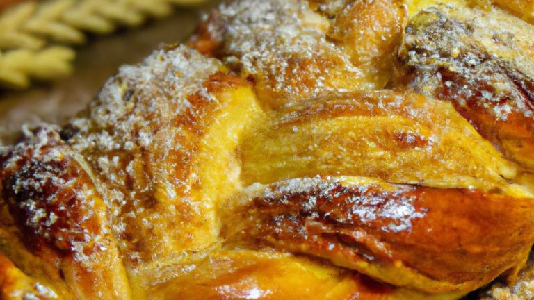 Receita de Rosca recheada e trançada