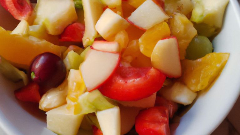 Receita de Salada com Frutas