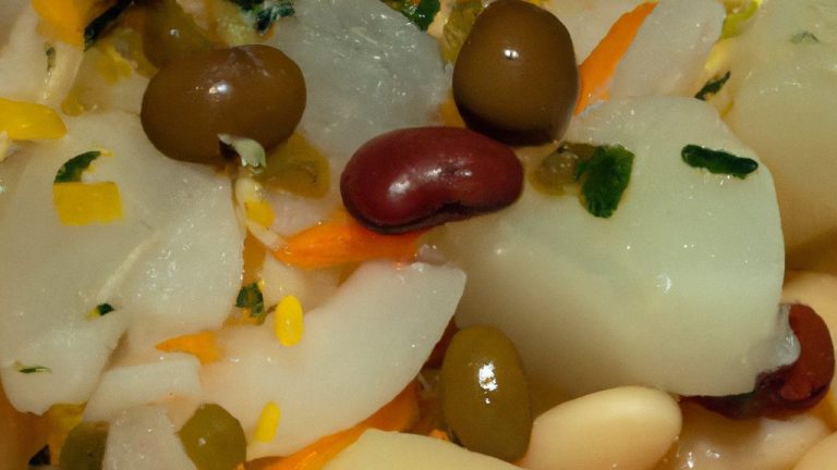 Receita de Salada de Bacalhau com Feijão-Jalo