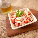 Salada de Bacalhau com Tomates