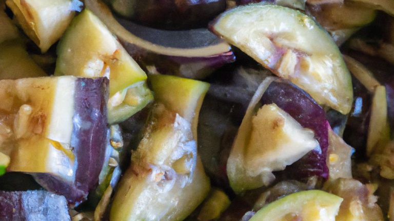 Receita de Salada de Berinjela