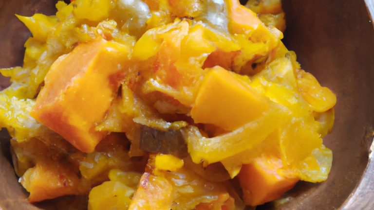 Receita de Salada de Casca de Abóbora