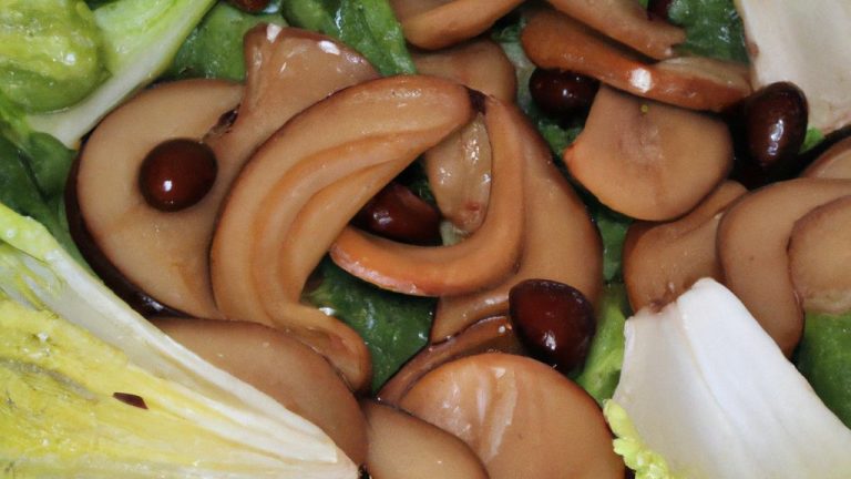 Receita de Salada de Cogumelo