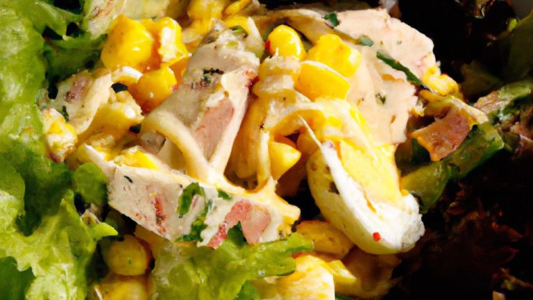 Receita de Salada de frango