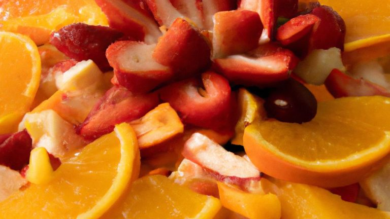 Receita de Salada de Frutas ao Conhaque
