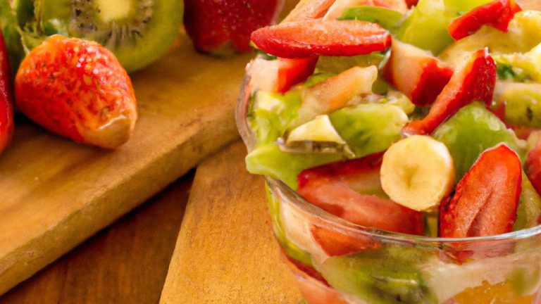 Receita de Salada de Frutas Enformada