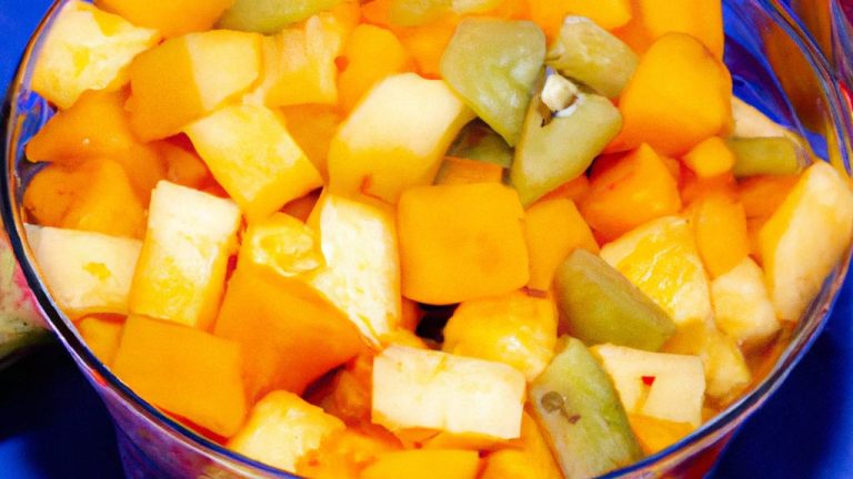 Receita de Salada de Frutas Tropical