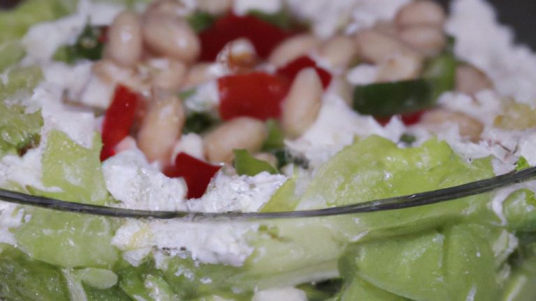 Receita de Salada de Legumes com Ricota