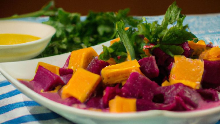 Receita de Salada de Manga com Beterraba