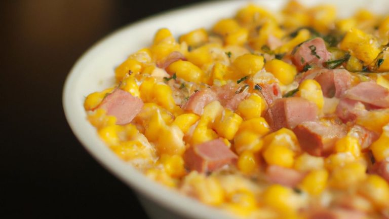Receita de Salada de Presunto e Milho