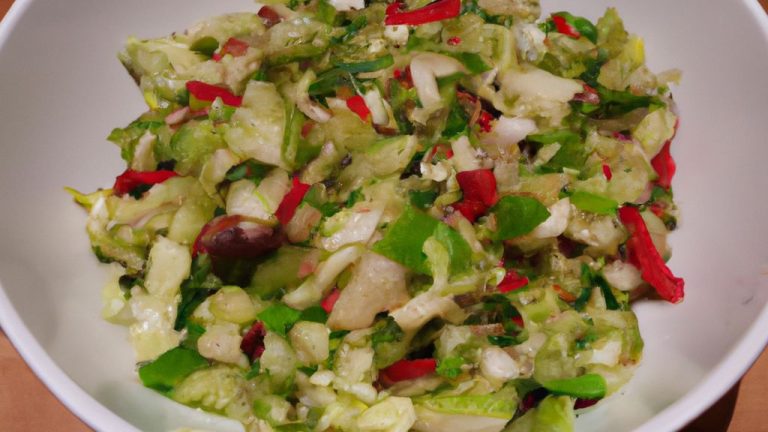 Receita de Salada de vagens