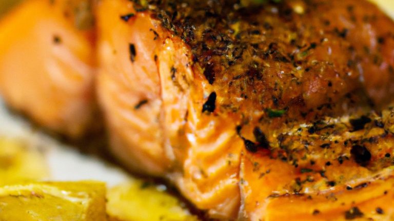 Receita de Salmão ao azeite de oliva e gengibre