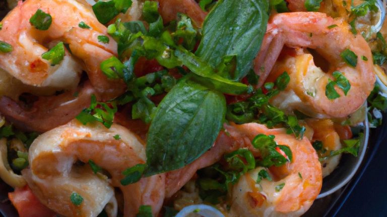 Receita de Salmão com Camarão e Alcaparras