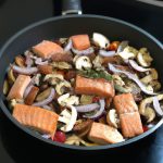 Salmão com Cogumelo