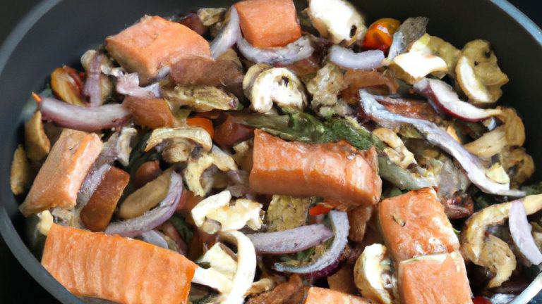 Receita de Salmão com Cogumelo