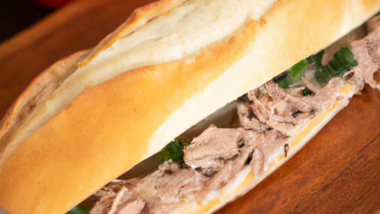 Receita de Sanduíche de Atum à Vinagrete