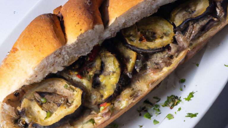 Receita de Sanduíche de Berinjela