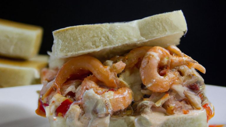 Receita de Sanduíche de Caranguejo ao Molho Branco