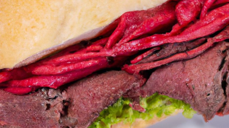 Receita de Sanduíche de Lombinho com Beterraba