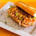 Sanduíche de Mariscos à Vinagrete