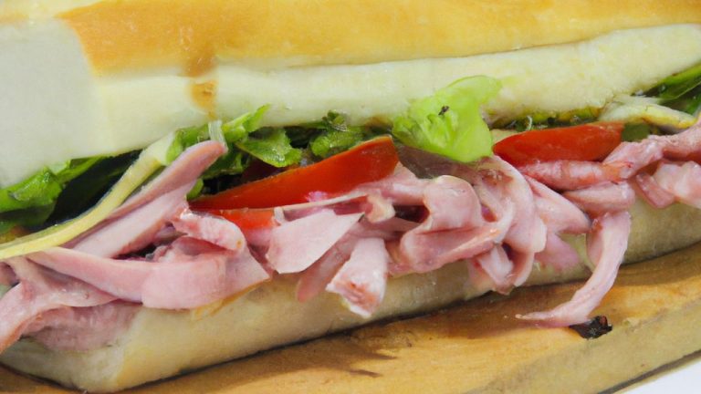 Receita de Sanduíche de Metro com Salame