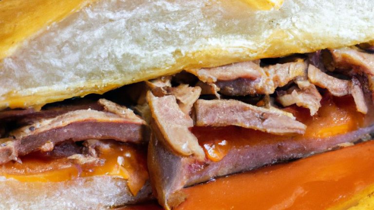 Receita de Sanduíche de Pernil Assado com Molho