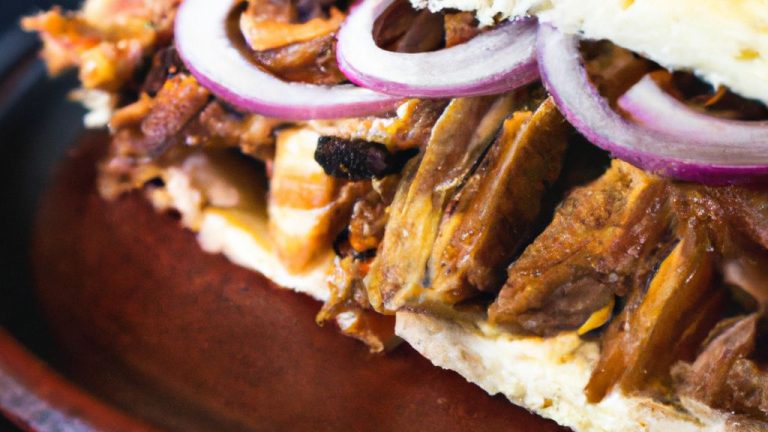 Receita de Sanduíche de Pernil de Porco