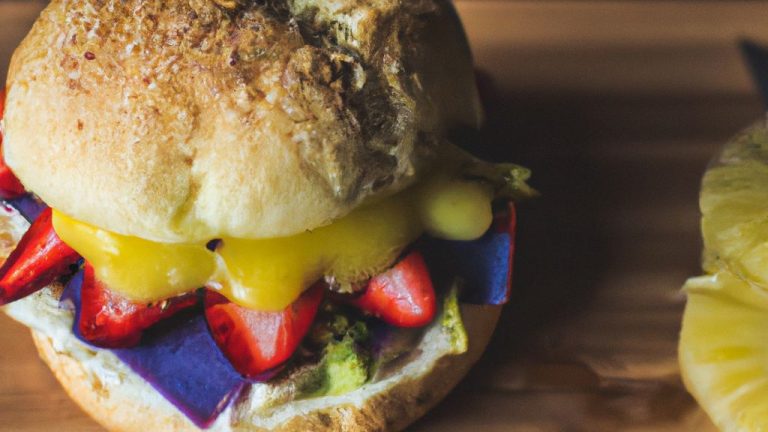 Receita de Sanduíche de Peru com Frutas e Requeijão
