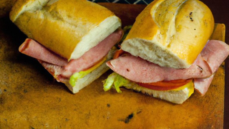 Receita de Sanduíche de Presunto