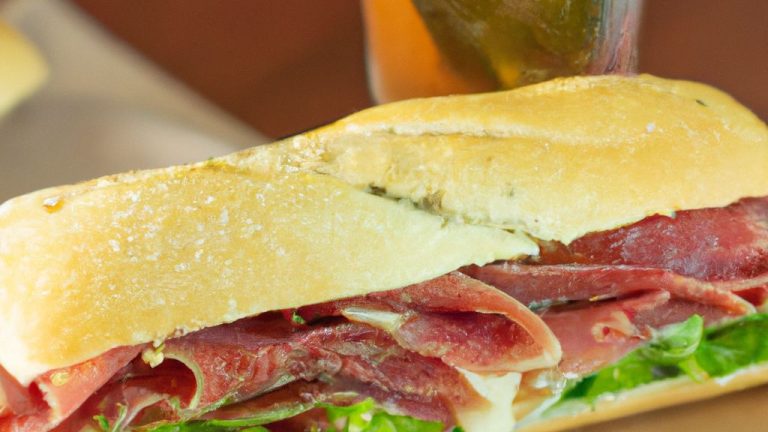 Receita de Sanduíche de Presunto à Vinagrete com Aspargo