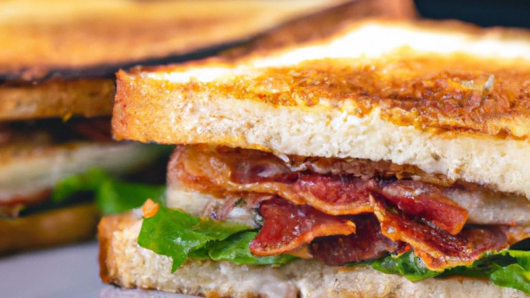 Receita de Sanduíche de Ricota com Bacon