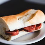 Sanduíche de Salame ao Forno